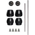 Nk Motors Yamaha Mt-07 2014-2024 Uyumlu Ön Arka Aks Koruma Takoz Seti