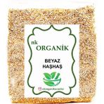 Nk Organik Beyaz Haşhaş Tohum (Papaver Somniferum) 500GR - 1 Adet