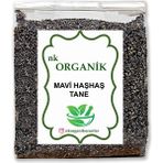 Nk Organik Haşhaş Mavi (Papaver Somniferum) 25GR - 1 Adet