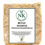 Nk Organik Haşhaş Tohumu Beyaz 50GR - 1 Adet