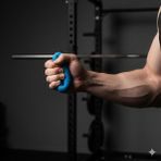 NK Spor 1 Adet Kauçuk El Sıksığı-Fizik Tedavi Aleti-Egzersiz-Spor-Fitness -El Güçlendirme-El Kuvveti -Antrenman-Kondisyon - Mavi