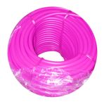 NK Spor 100 Metre Rulo Direnç Bandı - 10mm Çap 7kg Hafif Seviye - Profesyonel Pilates ve Fitness Lastiği (Pembe) Pembe