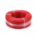 NK Spor 100 Metre Rulo Direnç Bandı - 10mm Çap 9kg Orta-Sert Seviye - Profesyonel Fitness ve Pilates Lastiği (Kırmızı) Kırmızı