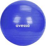NK Spor 55CM Pilates Topu Setli Ürün 20 mm Minder Kalınlığı ile Egzersiz ve Meditasyon İçin - Mavi