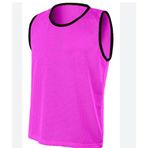 NK Spor 7 Adet Nefes Alabilen Fileli Futbol ve Basketbol Antrenman Yeleği-Bib Yeleği -Antrenman-Spor-Futbol-Halısaha-Maç pembe