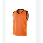 NK Spor 7 Adet Nefes Alabilen Fileli Futbol ve Basketbol Antrenman Yeleği-Bib Yeleği -Antrenman-Spor-Futbol-Halısaha-Maç turuncu