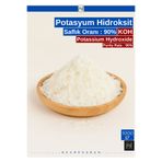 nkare Potasyum Hidroksit %90 Saflık 1 Kg - Potassium Hydroxide