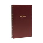 NKJV, Gift and Award Bible, Leather-Look, Burgundy, Red Letter, Comfort Print: Holy Bible, New King James Version