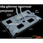 Nkp Gömme Rezervuar Çerçevesi Şeffaf Küçük Boy İç Takım Çerçeve M
