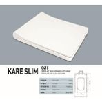 Nkp Klozet Kapağı Yvş.üst.sık.mtl.ment.(Duro.kare Slim)