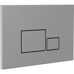 Nkp S1 Kontrol Paneli, Çift Basmalı, Mat KROM-0060 - 26x17 cm