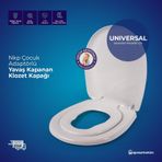 Nkp Universal Klozet Kapağı Çocuk Adaptörlü
