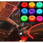 Nkt Group Araç Araba Içi Torpido Ledi Renkli Ip Neon Ip Led 2 Metre Turuncu Renk