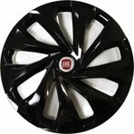 NKT GROUP Fiat Albea Uyumlu 14 Inç 4 Adet Piano Black Siyah Jant Kapağı Takımı