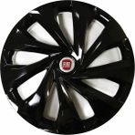 NKT GROUP Fiat Egea Uyumlu 15 Inç 4 Adet Piano Black Siyah Jant Kapağı Takımı