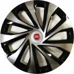 NKT GROUP Fiat Fiorino Uyumlu 14 Inç Piano Black Siyah Jant Kapağı 4 Adet