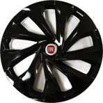 NKT GROUP Fiat Linea Uyumlu 15 Inç 4 Adet Piano Black Siyah Jant Kapağı Takımı
