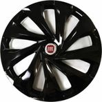 NKT GROUP Fiat Punto Uyumlu 15 Inç 4 Adet Piano Black Siyah Jant Kapağı Takımı