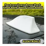 Nkt Group Her Araca Uygun Beyaz Shark Köpek Balığı Balina Tavan Anteni