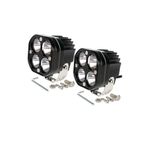 NKT GROUP Offroad Sis Lambası 4 Led 20w Beyaz Cree Led Motorsiklet Uyumlu Çift Fiyatı