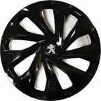 NKT GROUP Peugeot 206 Uyumlu 14 Inç 4 Adet Piano Black Siyah Jant Kapağı Takımı