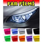 NKT GROUP Siyah Far Stop Filmi Folyosu Kaplama Şeffaf Dayanıklı Kaliteli 1 Metre