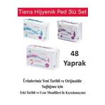 Nktcollection Kadın Tiens Airiz 3Lü Set Gündüz Hijyenik Ped 10'Lu Günlük Hijyenik Ped 30'Lu Gece Hijyenik Ped 8'Li