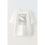 NMG TEKSTİL Unisex Beyaz Oversize Pamuk Led Zeppelin Baskılı Örme T-shirt
