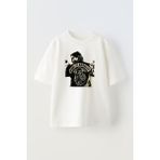 Nmg Tekstil Unisex Beyaz Oversize Pamuk Sons Of Anargy Baskılı Örme T-Shirt - XL