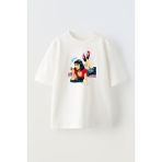 Nmg Tekstil Unisex Beyaz Oversize Pamuk Yüzüstü Uzanan Kadın Baskılı Örme T-Shirt - XL