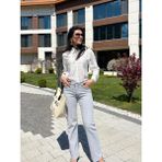 Nn Sister Ipeksi Şifon Gömlek - XS - Beyaz