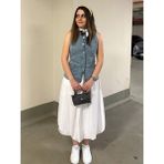 NN Sister Lastikli Maxi Balon Etek - Beyaz