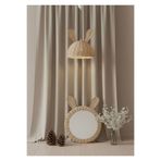 nndsgn Rattan bambu Avize Ayna [avize 30 cm ayna kulak hariç 25 cm ]
