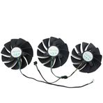 NNL GA92S2U 4PIN GPU RTX3080 RTX3090 ZOTAC GeForce RTX 3070 Ti 3080 3090 Trinity OC Grafik Ekran Kartı Fanları için Soğutma Fanı (3 ADET)