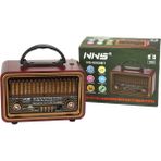 NNS NS-8069 Retro Taşınabilir Bluetooth Hoparlör