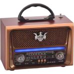 NNS NS-8189 Retro Taşınabilir Bluetooth Hoparlör