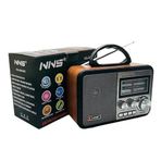 NNS NS-8897 Orta Boy Retro, Nostaljik, Ahşap Tasarım Radyo (5264)