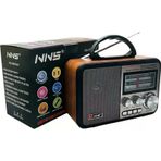 NNS NS-8897 Orta Boy Retro, Nostaljik, Ahşap Tasarım Radyo (Timya/Go1395) 197848