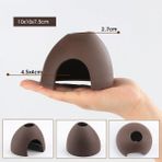 No.1 Tarzı Akvaryum Aksesuarları Akvaryum Dekorasyon Seramik Kaya Balık Saklanma Mağarası Balık Tankı Taşı Minyatür Balık Akvaryum Süsleri (Yurt Dışından) - Akvaryum dekorasyonu