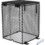 No.1 Tarzı Sürüngen Isıtıcı Kafes Lamba Koruyucu Metal Kafes Lamba Kapağı (Yurt Dışından)