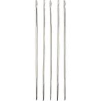No 1,3 mm 8 cm 5 Adet Çuvaldız Deri Hobi Saraç El Dikiş Iğnesi - Standart