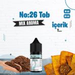 No 26 Tob Mix Aroma Gıda Aroması 10 ml