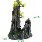 No.4 Tarzı Akvaryum Taş Süsleme Balık Tankı Peyzaj Yapay Yosun Kaya Bahçe Süsleri Aquascape Peyzaj Dekor Aksesuarları (Yurt Dışından) - 1