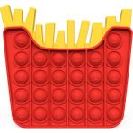 No.55 Tarzı Çocuklar Için Dikkat Dağıtıcı Oyuncaklar: Basit Dimple, Sıkılabilir Top, Topu, Antistres Balon, Hamburger, Patates Kızartması, Içecek, Kız Bebek. (Yurt Dışından) - Renkli