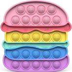 No.62 Tarzı Çocuklar Için Dikkat Dağıtıcı Oyuncaklar: Basit Dimple, Sıkılabilir Top, Topu, Antistres Balon, Hamburger, Patates Kızartması, Içecek, Kız Bebek. (Yurt Dışından) - Renkli