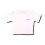 No Drama Just Matcha Crop Tişört – Modal Karışım, Esnek ve Rahat Kumaş, Baskılı Kadın T-Shirt (S)