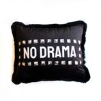 No Drama Yastık/Kırlent - EY281 (Kadife Kırlent, Dolgu Boncuk Elyaf, Uluslararası Yıkama Ve Solmama Sertifikası)