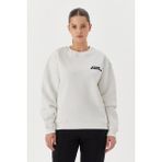No Fear 72466 Beyaz Kadın Sweatshirt