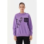 No Fear 72491 001 Lila Kadın Sweatshirt