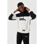 No Fear Erkek Sweatshirt Kapüşonlu Siyah Beyaz M500272 - Siyah - Beyaz